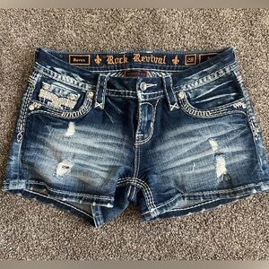 Rock Revival Raven shorts size 28 3 inch inseam